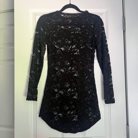 REVOLVE Dresses & Skirts - Sheer Lace Mini Dress
